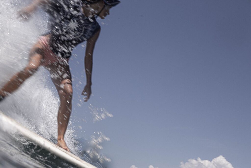 human centric marketing main image - a woman surfing